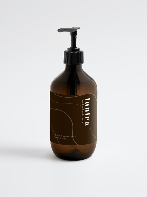 Hand & Body Wash - Amber Vanilla